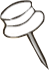 White Pin